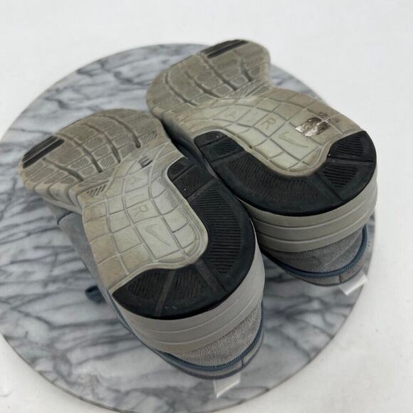 Nike Mens 7 Skateboarding Shoes SB Stefan Janoski Max Leather Blue 685299-406 - Picture 8 of 13